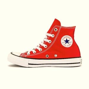 Red High Top Converse